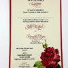 SC 5566 Gorgeous red rose printed envelope invitation-0