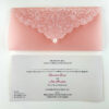 Elegant Pink Pearl Translucent Vellum Invitation SC 5576 -0