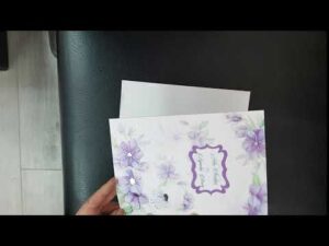 SC 2743 Pastel Watercolour Purple Floral Invitation-5177