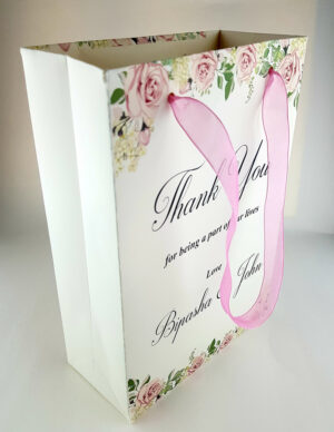Personalised Floral Gift Bag 102-0