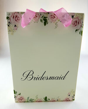 Floral Bridesmaid Small Gift Bag 107-0
