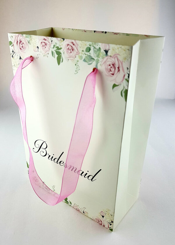 Floral Bridesmaid Small Gift Bag 107-5387