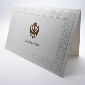 Sikh invitation Cards Akand path Cards Online