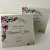 ABC 878 Personalised Floral Pocket Invitation-0