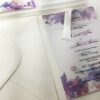 ABC 981 Watercolour Floral Vellum Invitation -0