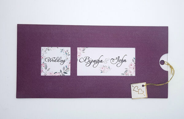 Purple Pocket invitation