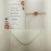 ABC 988 Translucent Floral Vellum Invitation with Gold Wax Seal-0