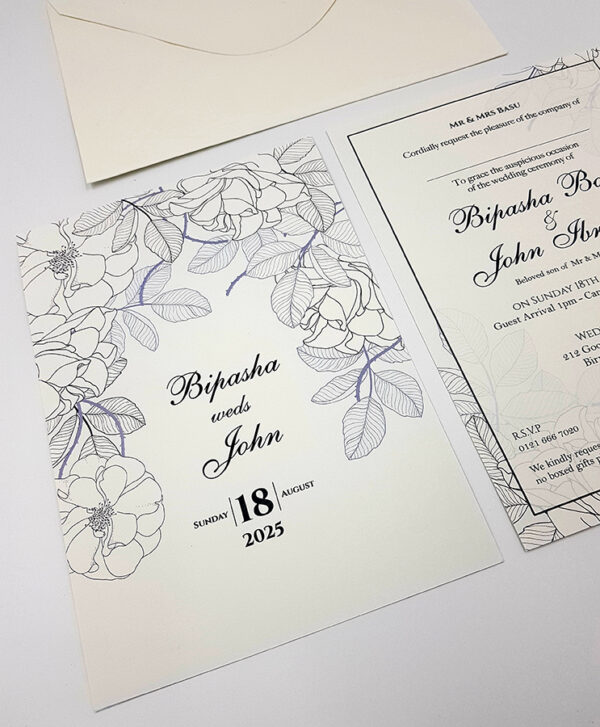 ABC 1067 Floral A5 Invitation-6096