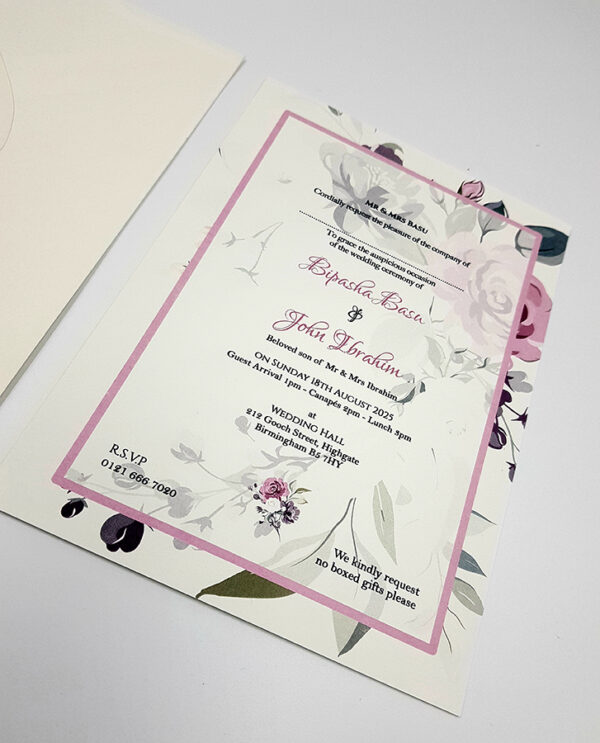 ABC 1104 Floral A5 Invitation-0