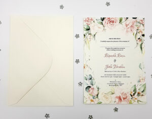 ABC 1106 Floral A5 Invitation-6139