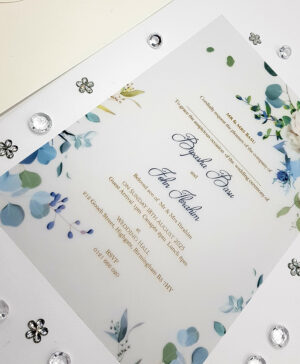 invitation vellum paper wedding invitation card