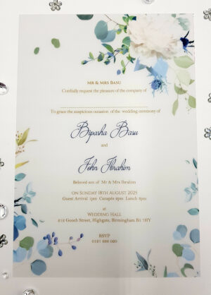 etsy wedding invitations on vellum paper
