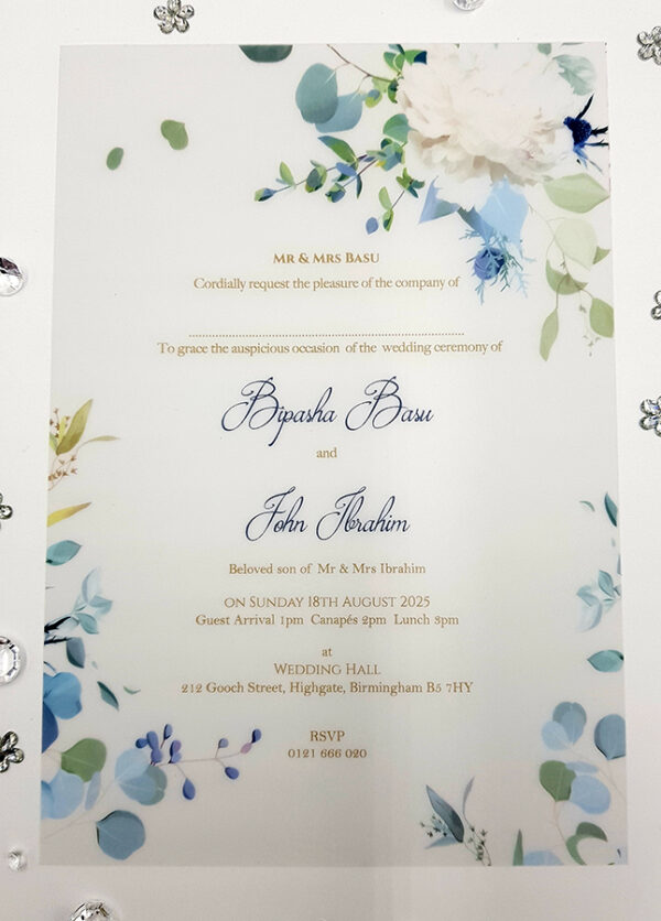 etsy wedding invitations on vellum paper