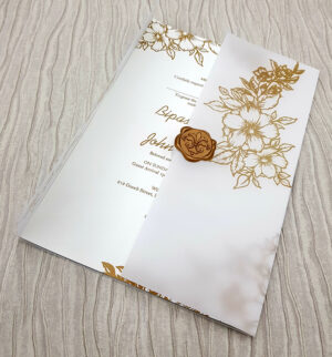 invitations with vellum paper custom invitations