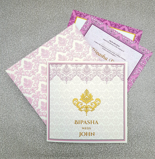 modern Hindu wedding invitations