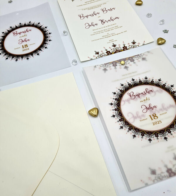 Indian thick vellum paper for invitations