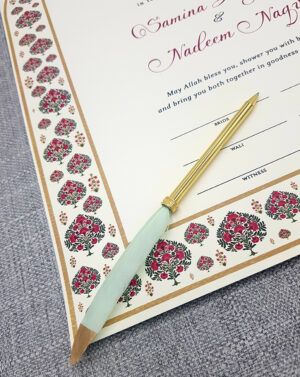 marriage certificate islamic marriage certificate marriage vows