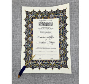 marriage certificate online for muslim