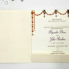 Sikh wedding invitation card with pocket