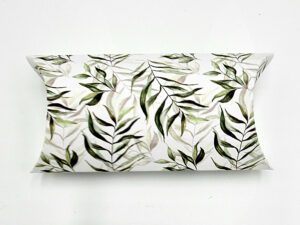 PLW 402 Green Leaves Pillow Boxes-6961