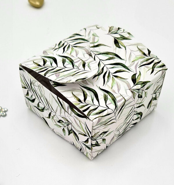 Green Leaf BTC 402 Printed Butterfly Favour Box-7248
