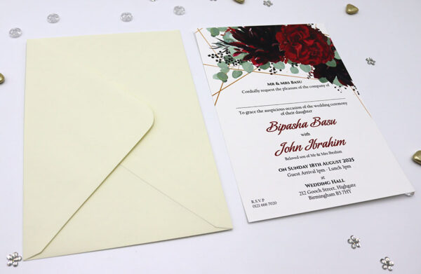 ABC 1145 Floral A5 Invitation-7383