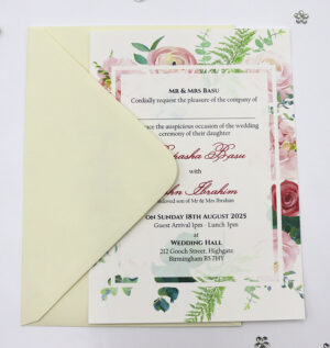 ABC 1147 Floral A5 Invitation-7394