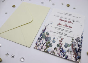 ABC 1148 Floral A5 Invitation-7398