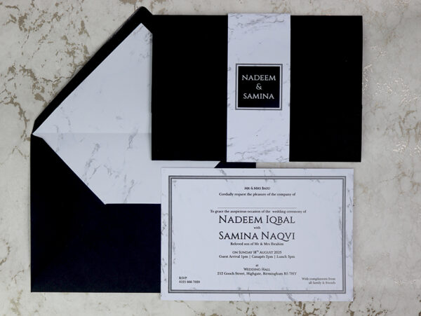 PCM Black Pocket Invitation-7568