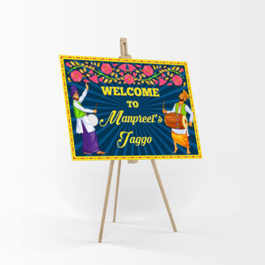 Jago Party 107 – A1 Mounted Welcome Poster-0
