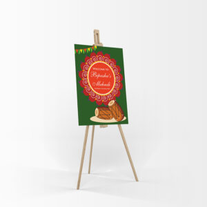 Mehndi Party 305 – A1 Mounted Welcome Poster-7866