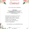 1091 - A1 Groom’s Contract Poster for Wedding-0