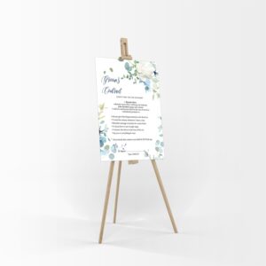 1159 - A1 Groom’s Contract Poster for Wedding-8738