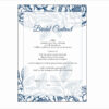 Blue Floral – A1 Bridal Contract, Marriage Contract-0