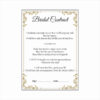 Gold Filigree – A1 Bridal Contract – Funny Agreement for Husband/Wife-0