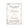 Golden Marble – A1 Mounted Welcome Poster-0