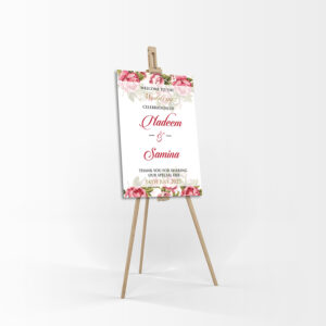 Rose Leaf – A1 Mounted Welcome Poster-8550