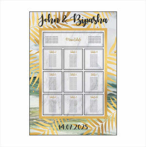 Gold Turquoise Marble – A1 Table Plan-0