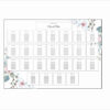 Pastel Floral Wreath – A1 Table Plan-0