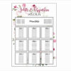 Purple Green Floral – A1 Table Plan-0