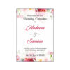 Watercolour Floral – A1 Mounted Welcome Poster-0