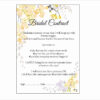 Yellow Floral – A1 Bridal Contract – Funny Agreement for Husband/Wife-0